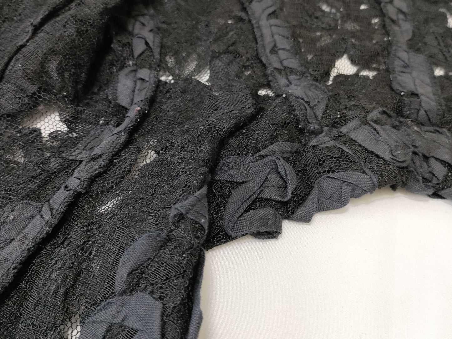 COMME des GARCONS 90s Floral Lace Jacket