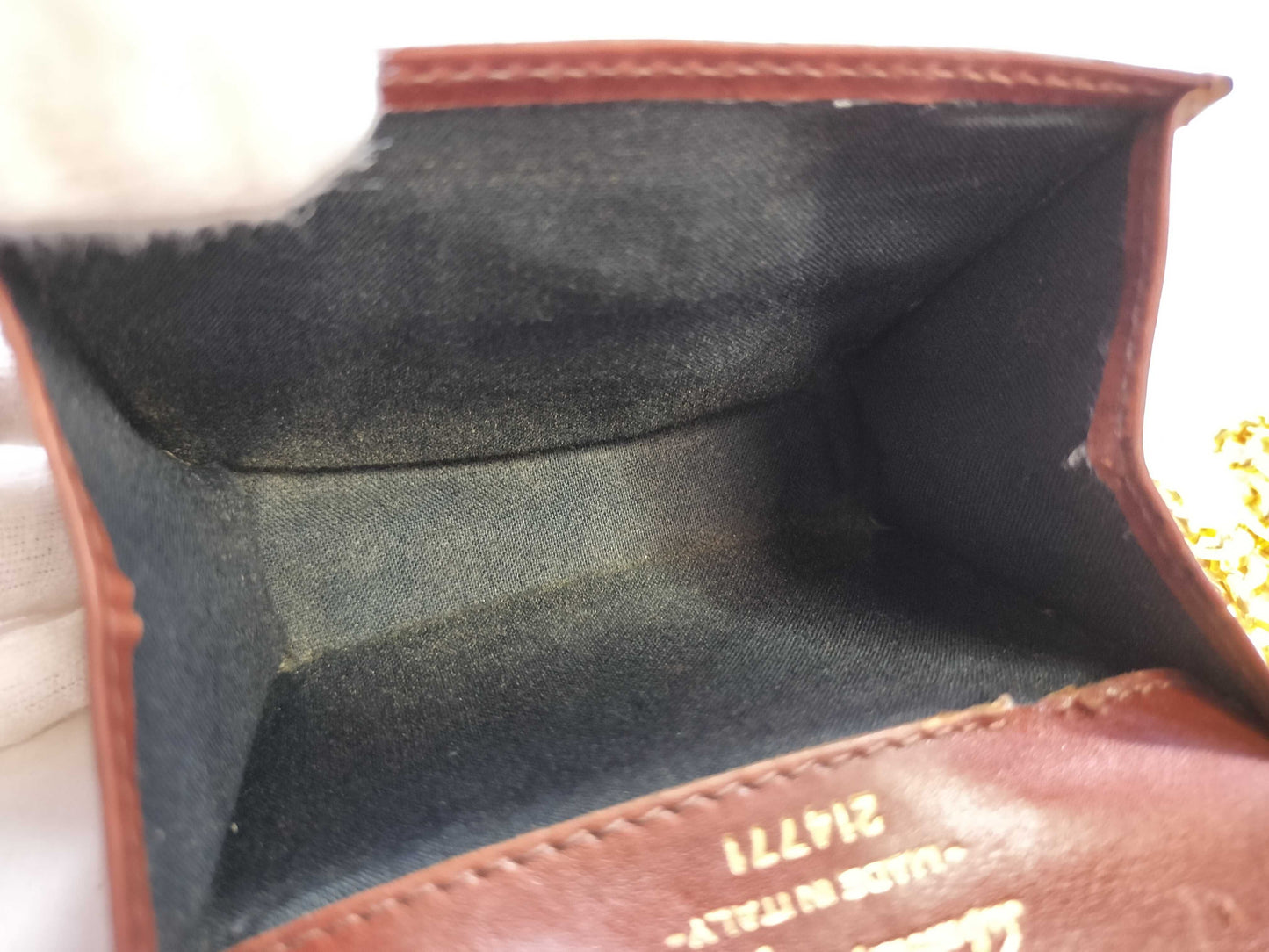 Salvatore Ferragamo Gancini Chain Shoulder Bag