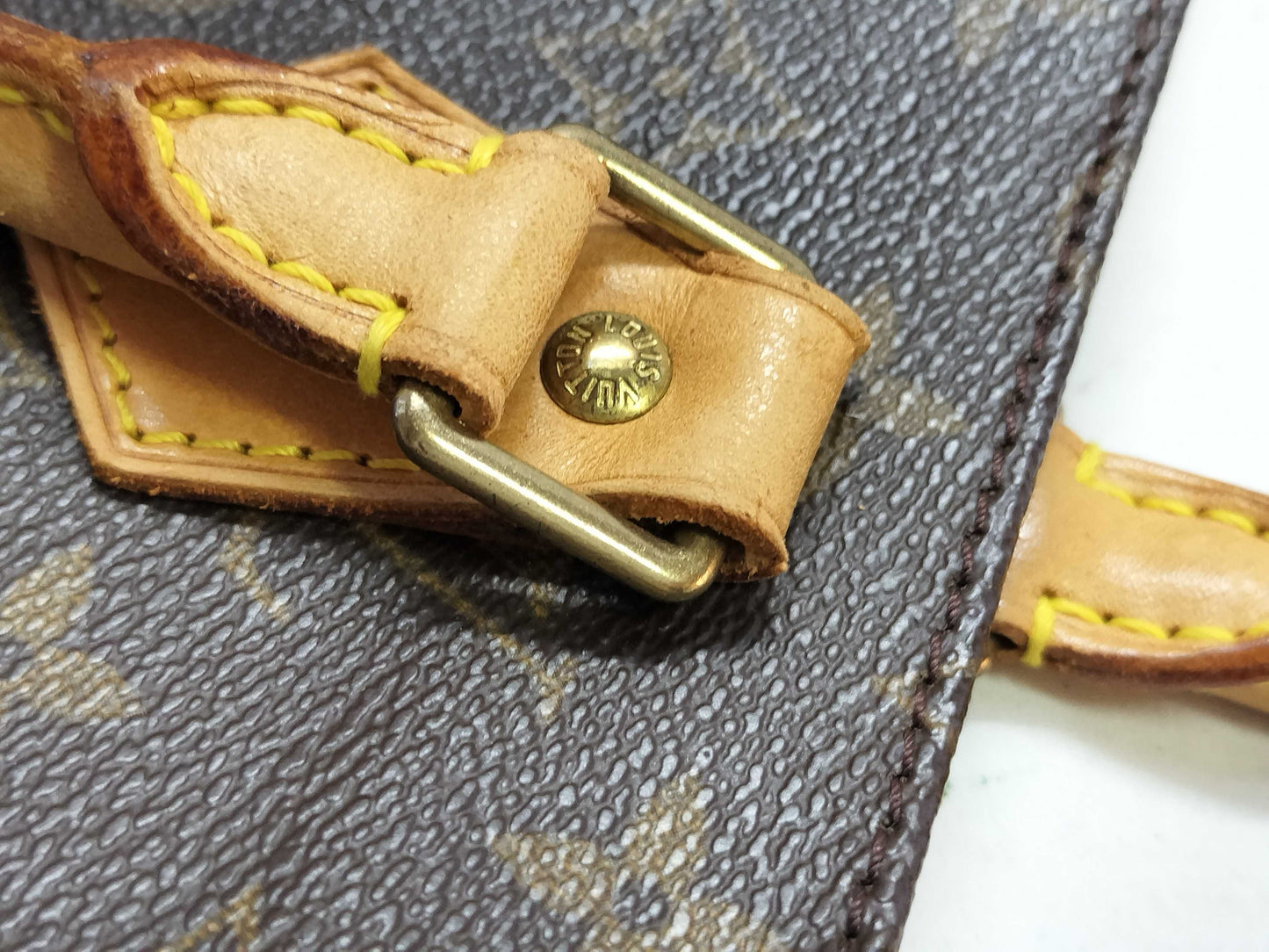 LOUIS VUITTON Monogram Louis Vuitton Monogram Sac Plat Tote Bag
