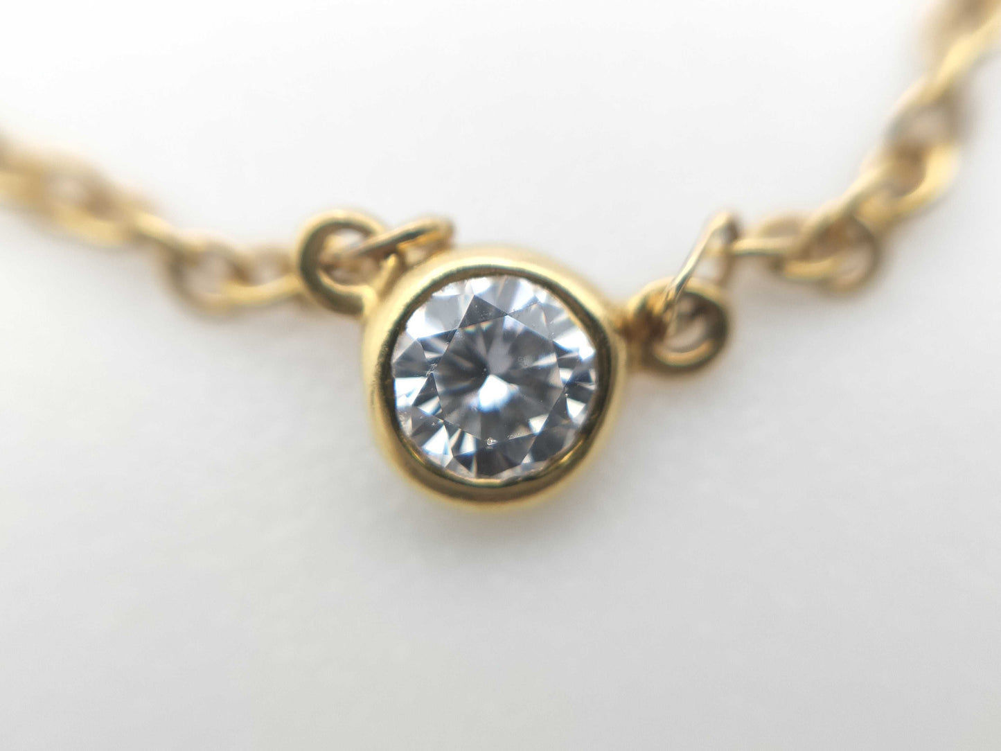 Tiffany & Co. By the Yard 1PD 18K 1.8g Necklace