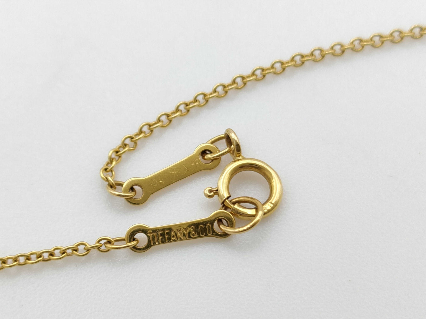 Tiffany & Co. By the Yard 1PD 18K 1.8g Necklace