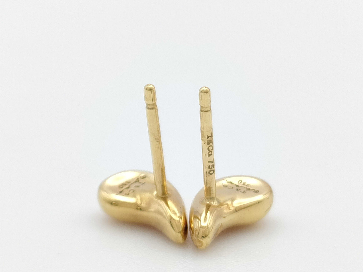 Tiffany & Co. Teardrop Yellow Gold 750 2.0g Earrings