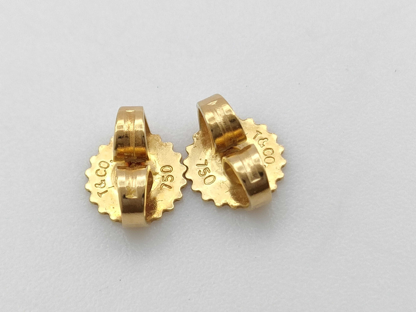 Tiffany & Co. Teardrop Yellow Gold 750 2.0g Earrings