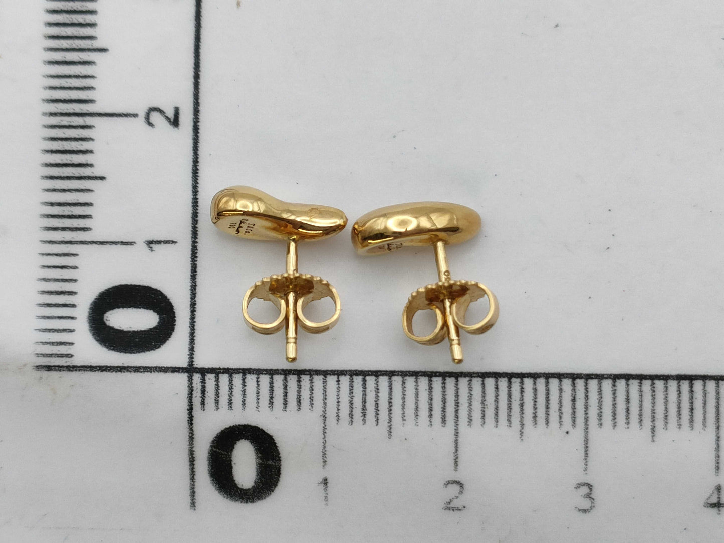 Tiffany & Co. Teardrop Yellow Gold 750 2.0g Earrings