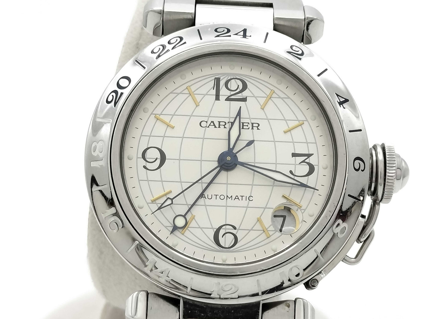 Cartier Pasha 2377 473691CD Automatic Boys' Watch