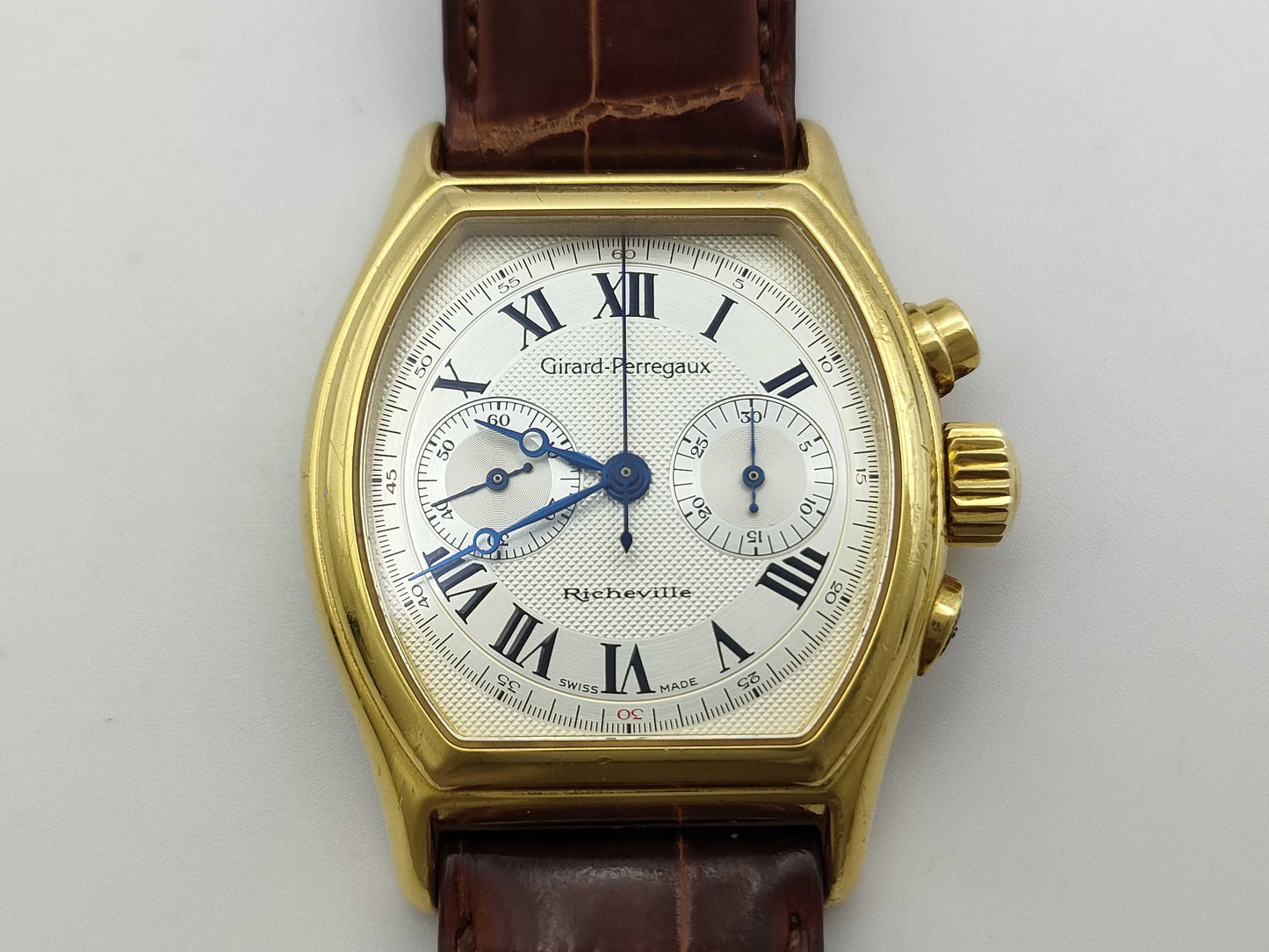 GIRARD PERREGAUX Richeville 27100 27100.0.51.1531 0J-48 Manual Winding 18K Gold Boys' Watch