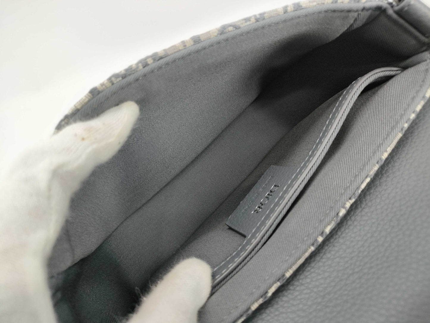 Dior DIOR Christian Dior Saddle Flap Messenger Bag Mini Shoulder Bag 2ADCA435YKS Oblique Jacquard and Grained Calfskin Shoulder Bag