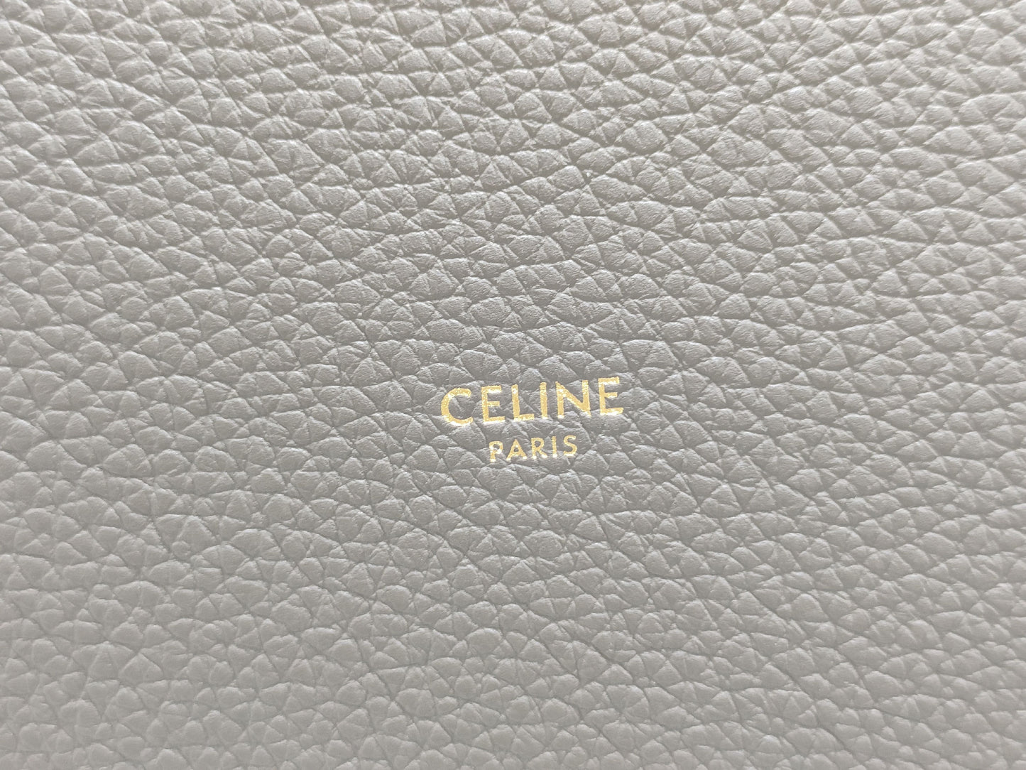 CELINE Bucket 16 Handbag Pebble