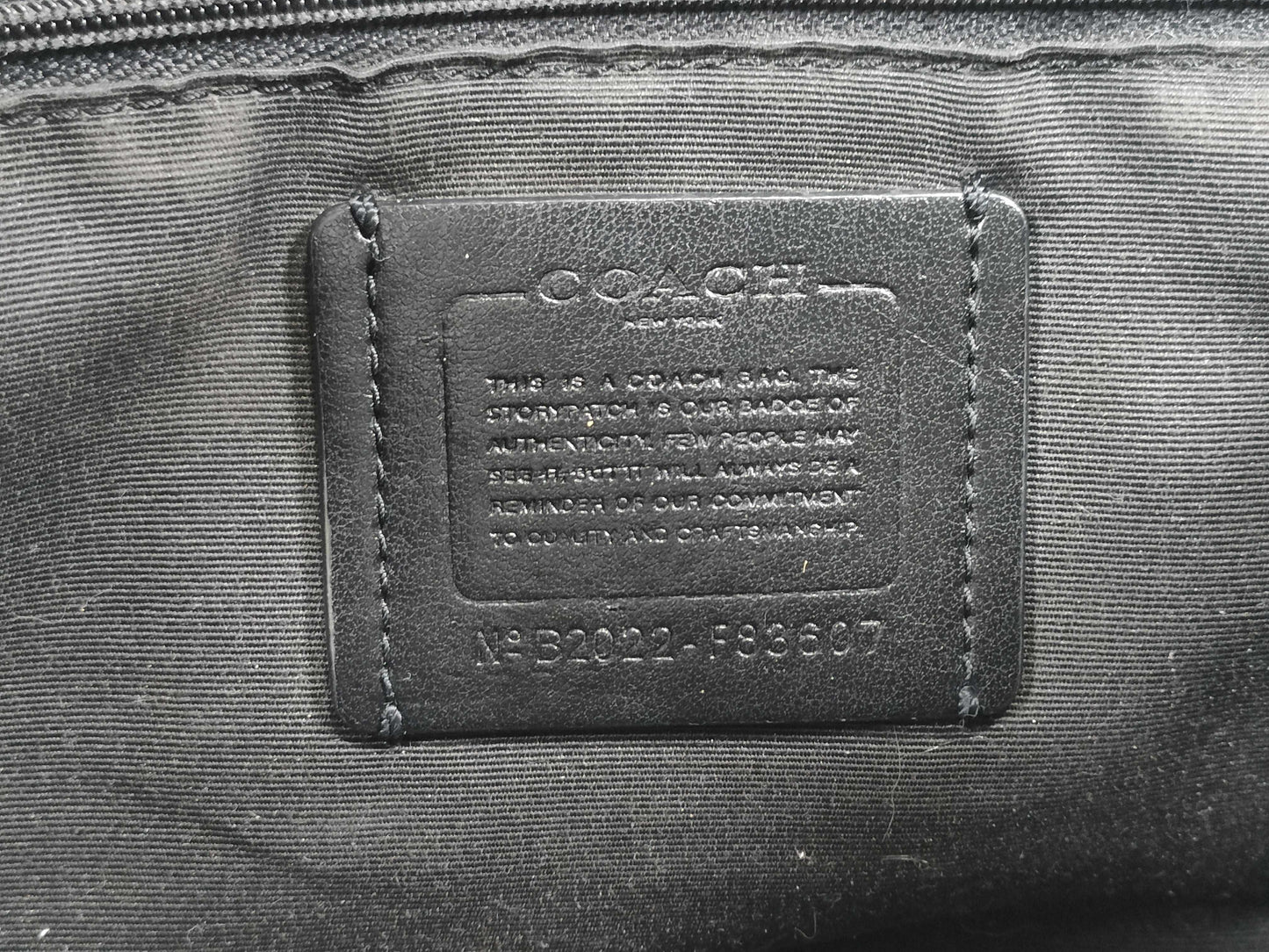 COACH Signature Coach Bag Handbag