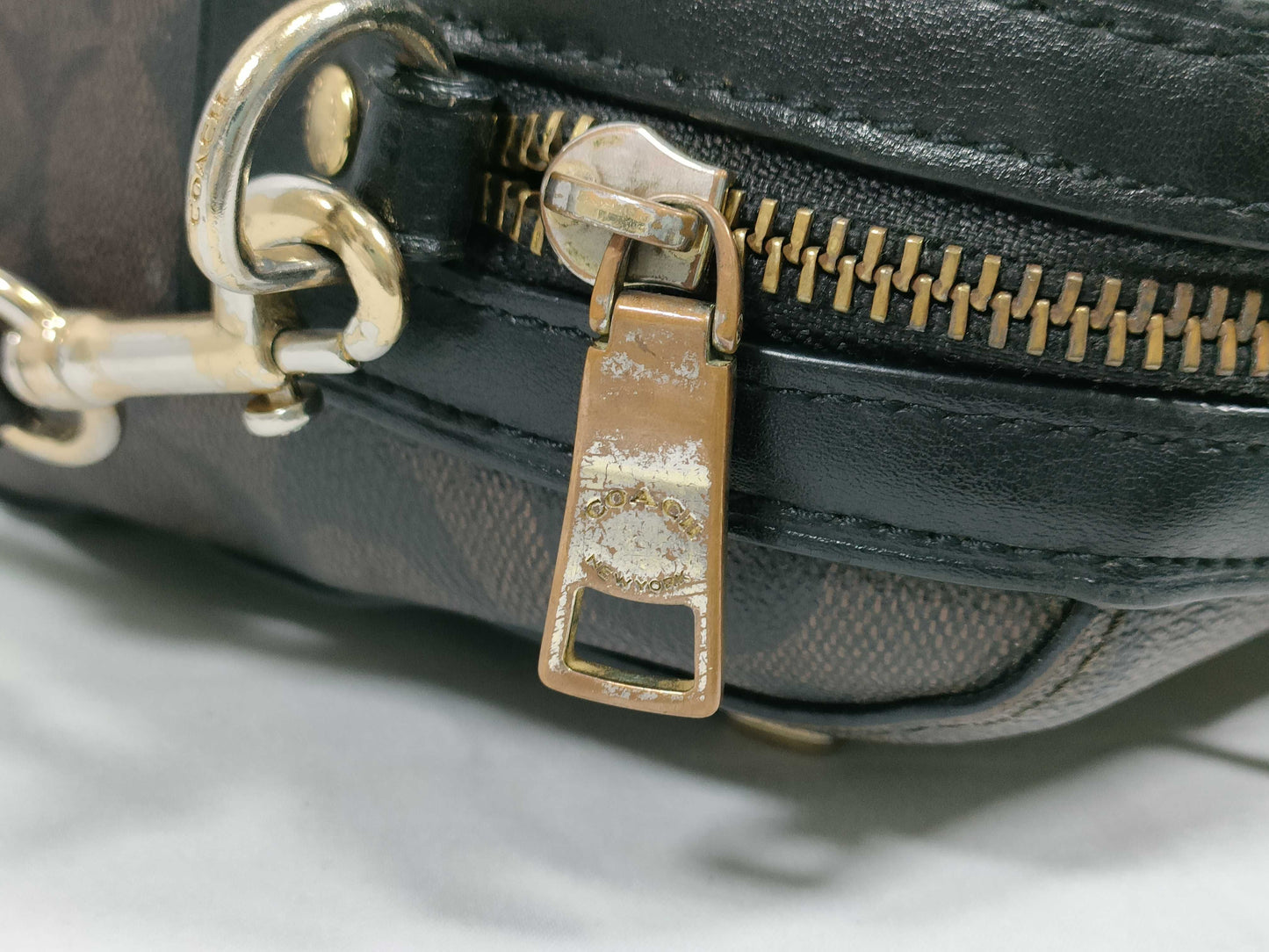 COACH Signature Coach Bag Handbag
