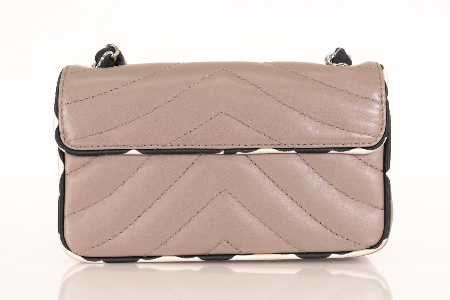 CHANEL V-Stitch Lamb Mini Chain Shoulder Bag, No. 9
