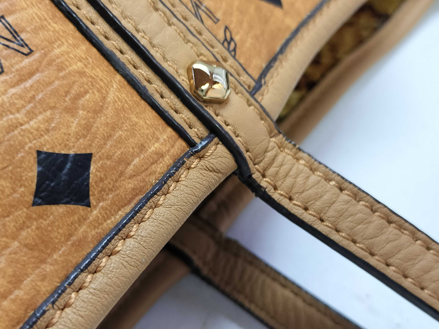 MCM Visetos Tote Bag