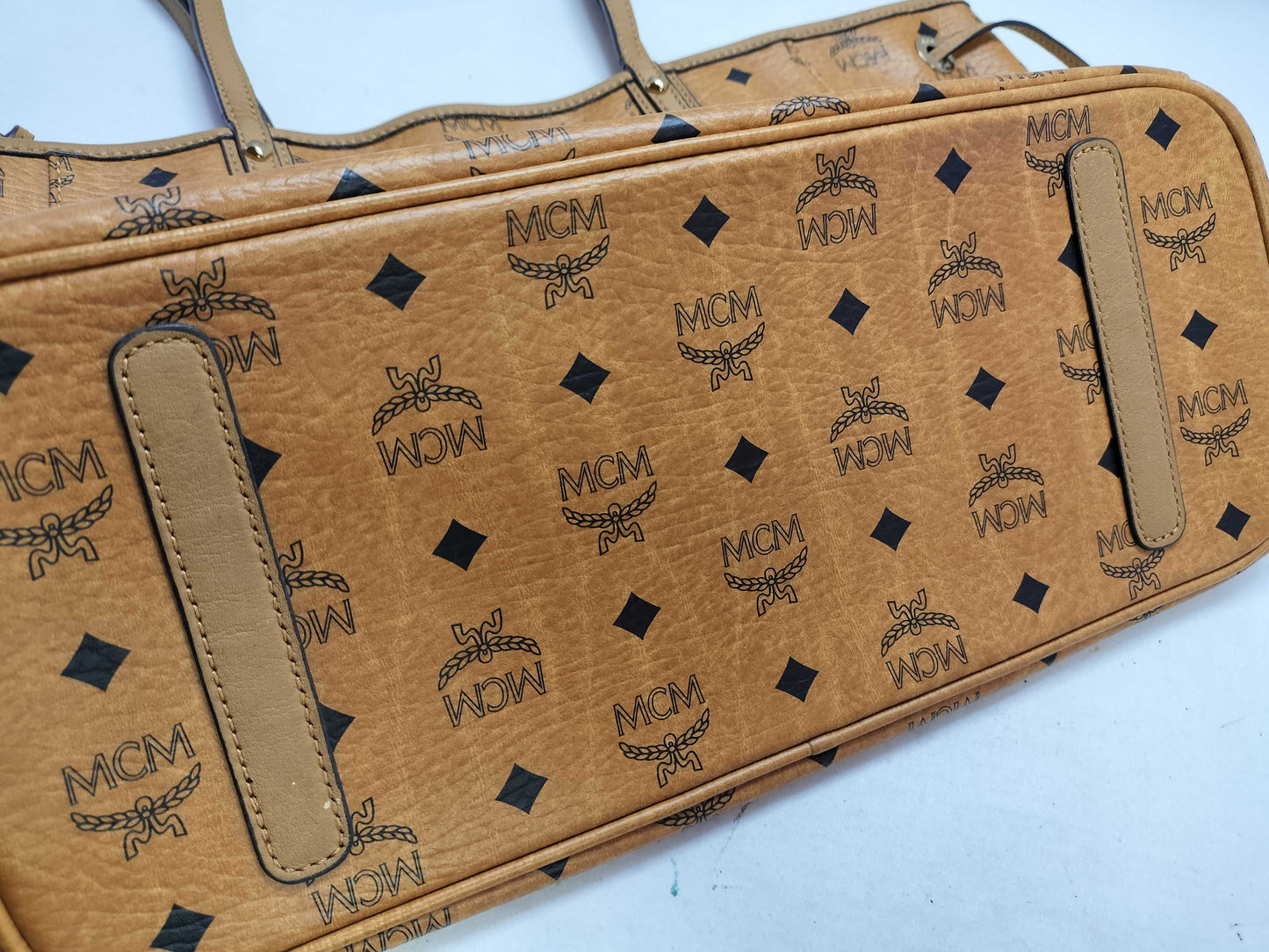 MCM Visetos Tote Bag