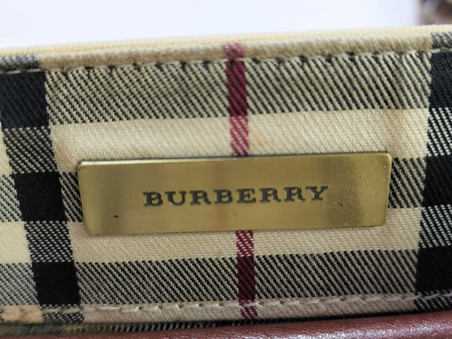 BURBERRY 2-piece shoulder bag set