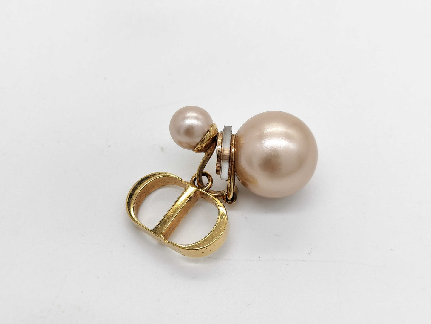 Dior Pearl Pink Gold Earrings