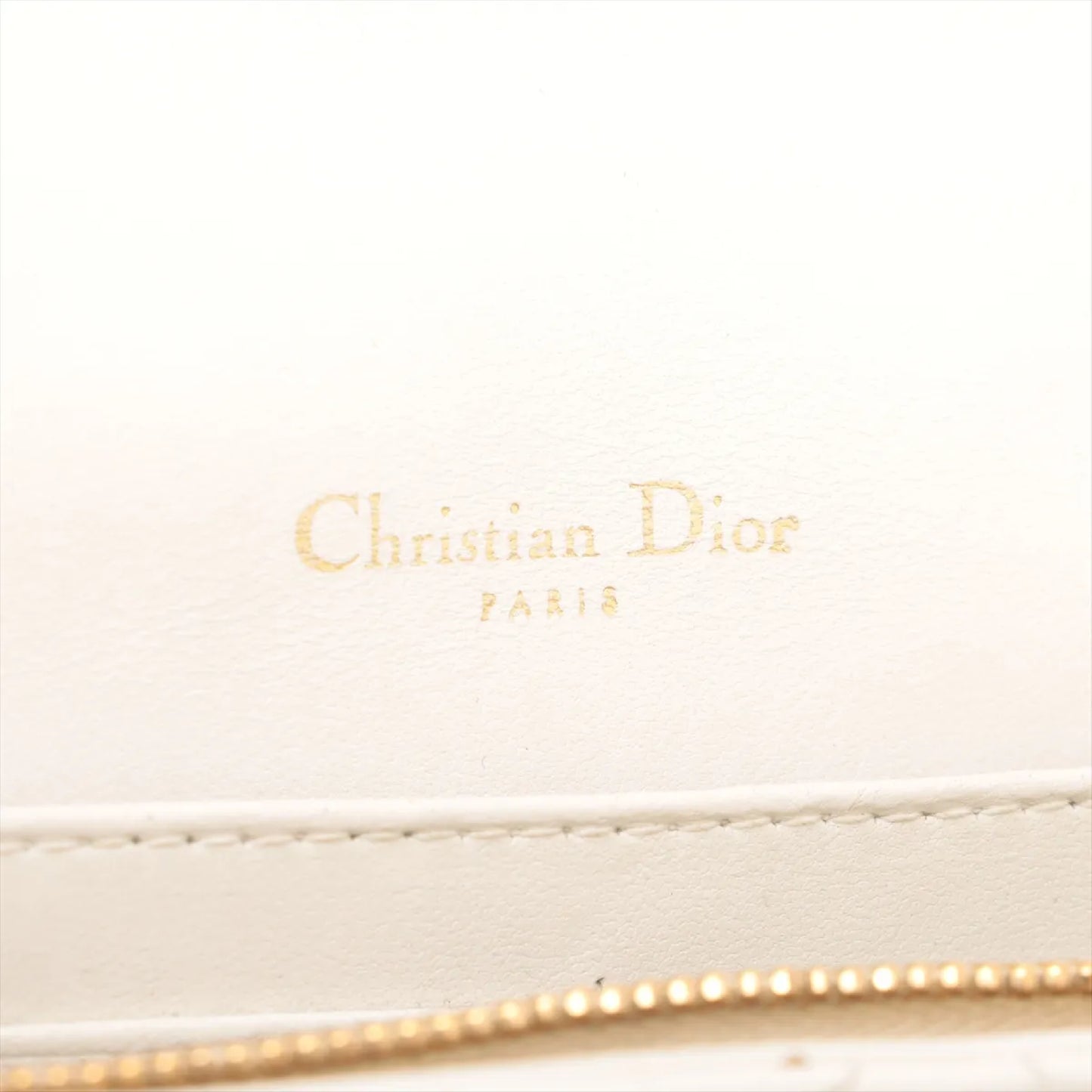 Dior Christian Dior Cannage Everyday Leather Chain Wallet Shoulder Bag