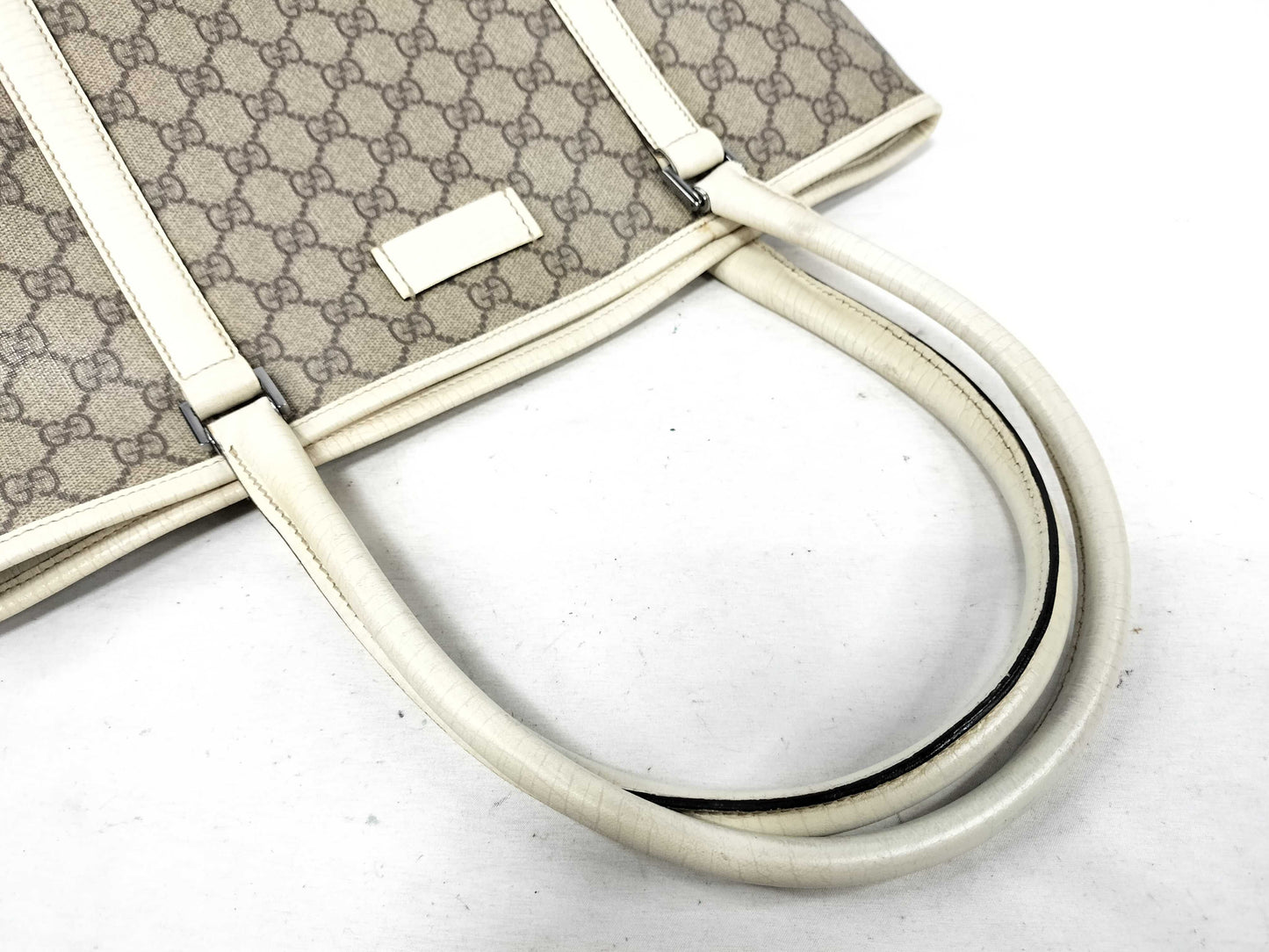 GUCCI GG Supreme GUCCI GG pattern handbag PVC tote bag