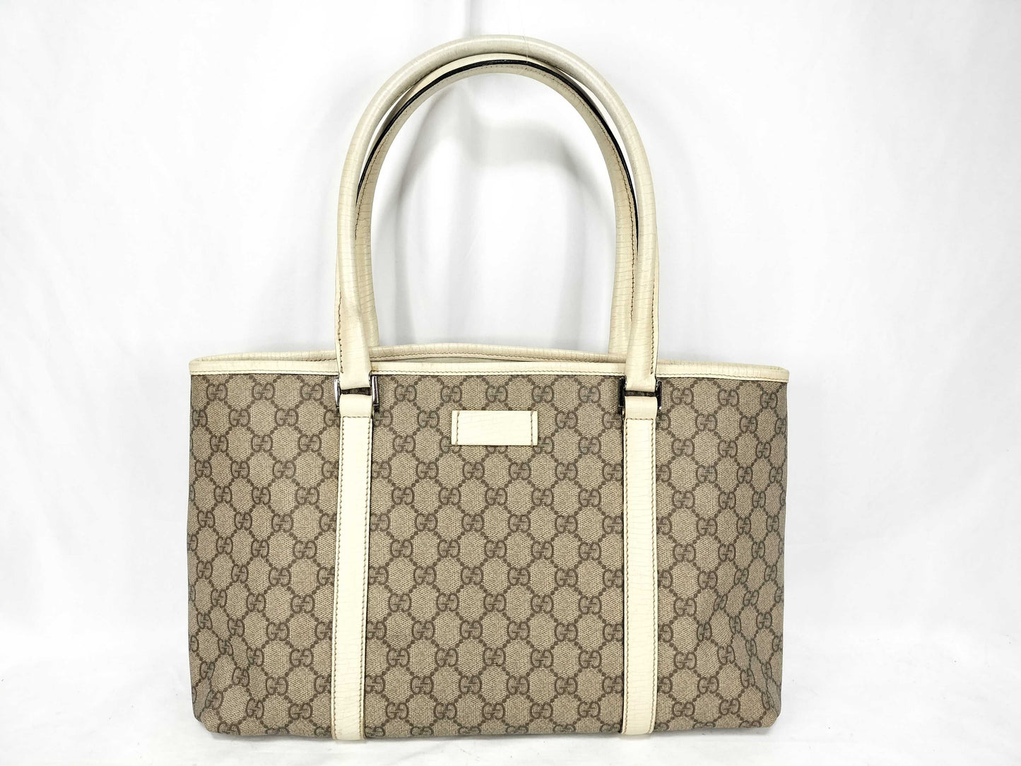 GUCCI GG Supreme GUCCI GG pattern handbag PVC tote bag