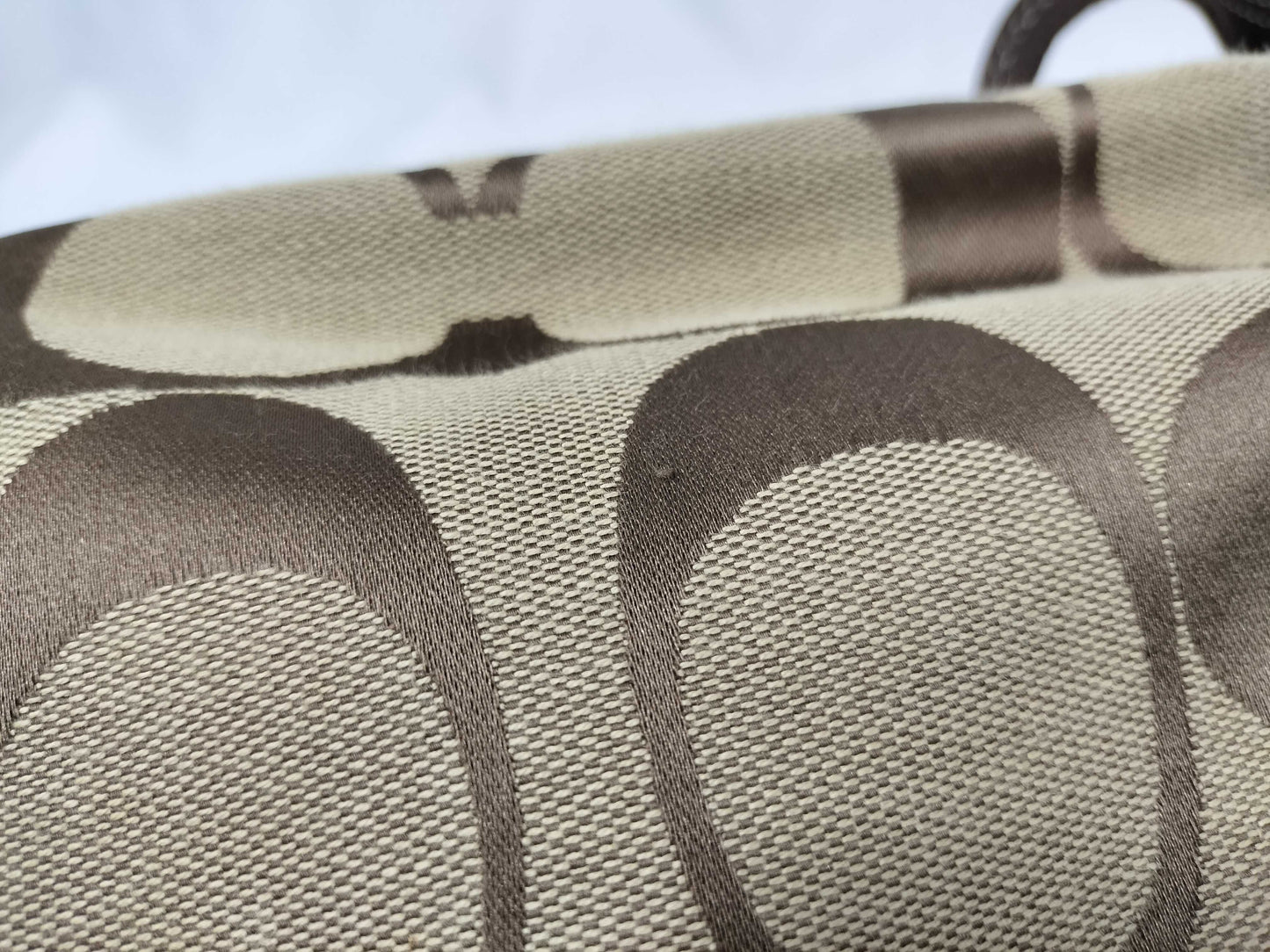 COACH Signature Coach Signature Shoulder Bag Handbag
