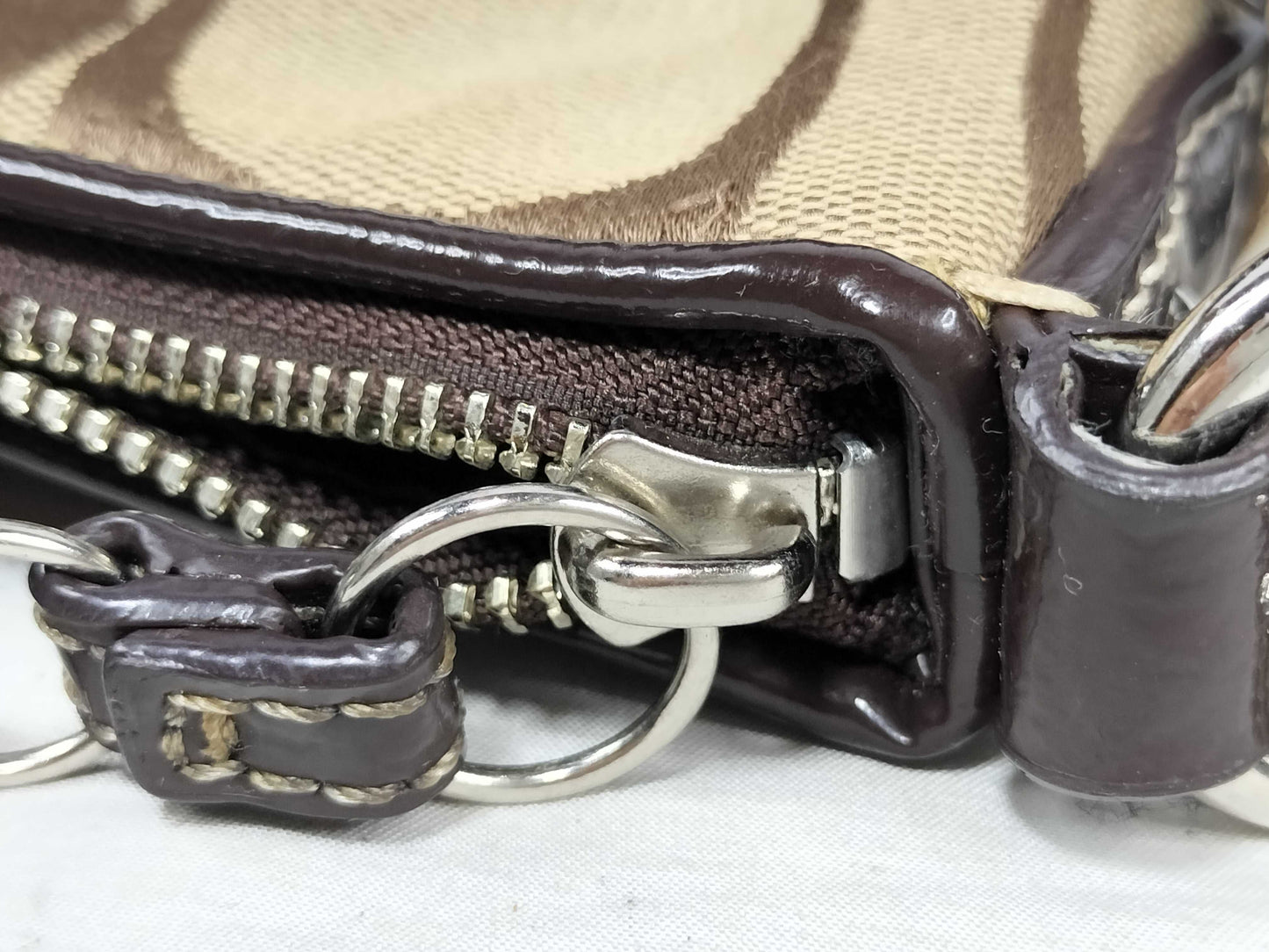 COACH Signature Coach Signature Shoulder Bag Handbag