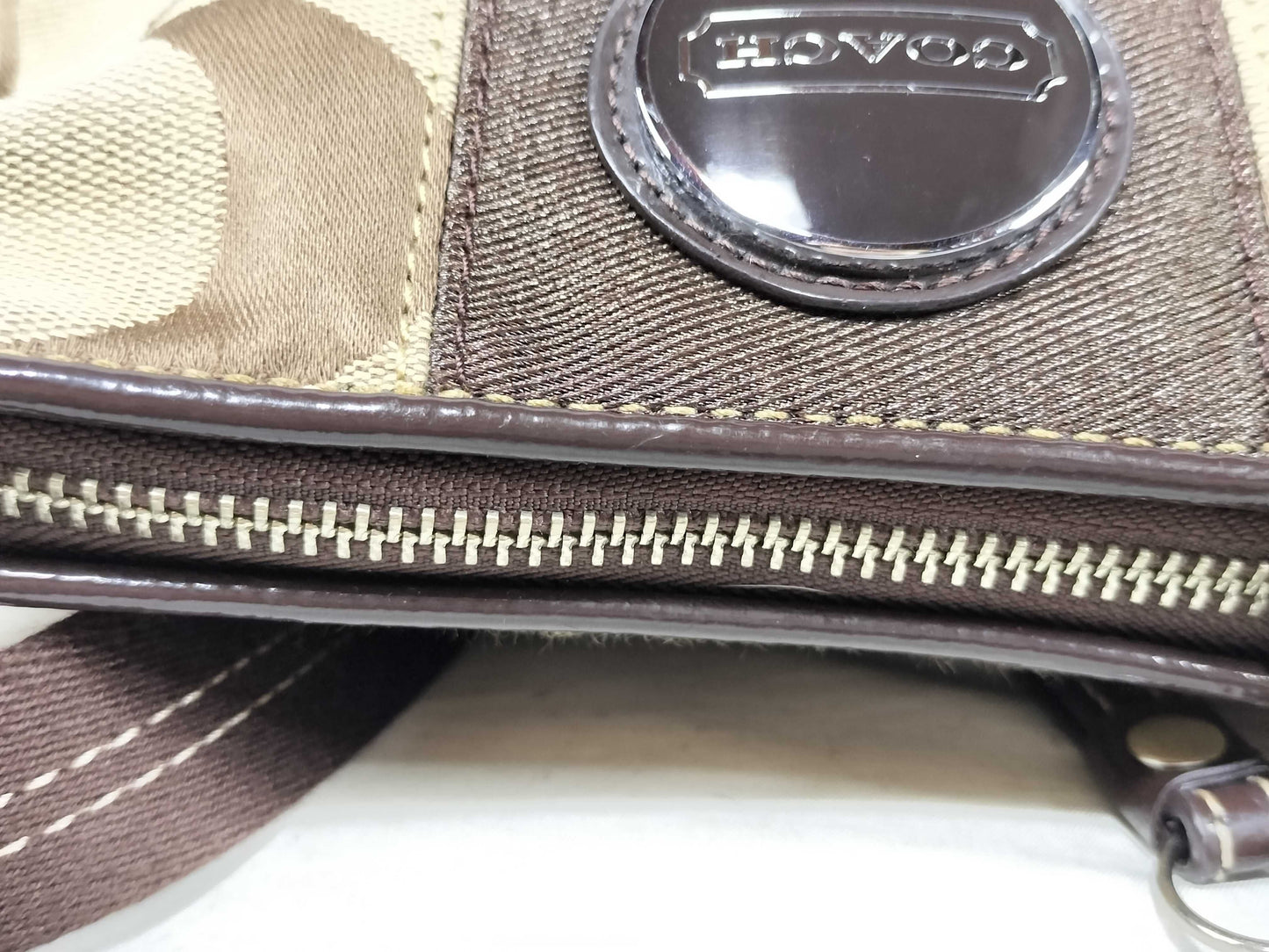 COACH Signature Coach Signature Shoulder Bag Handbag