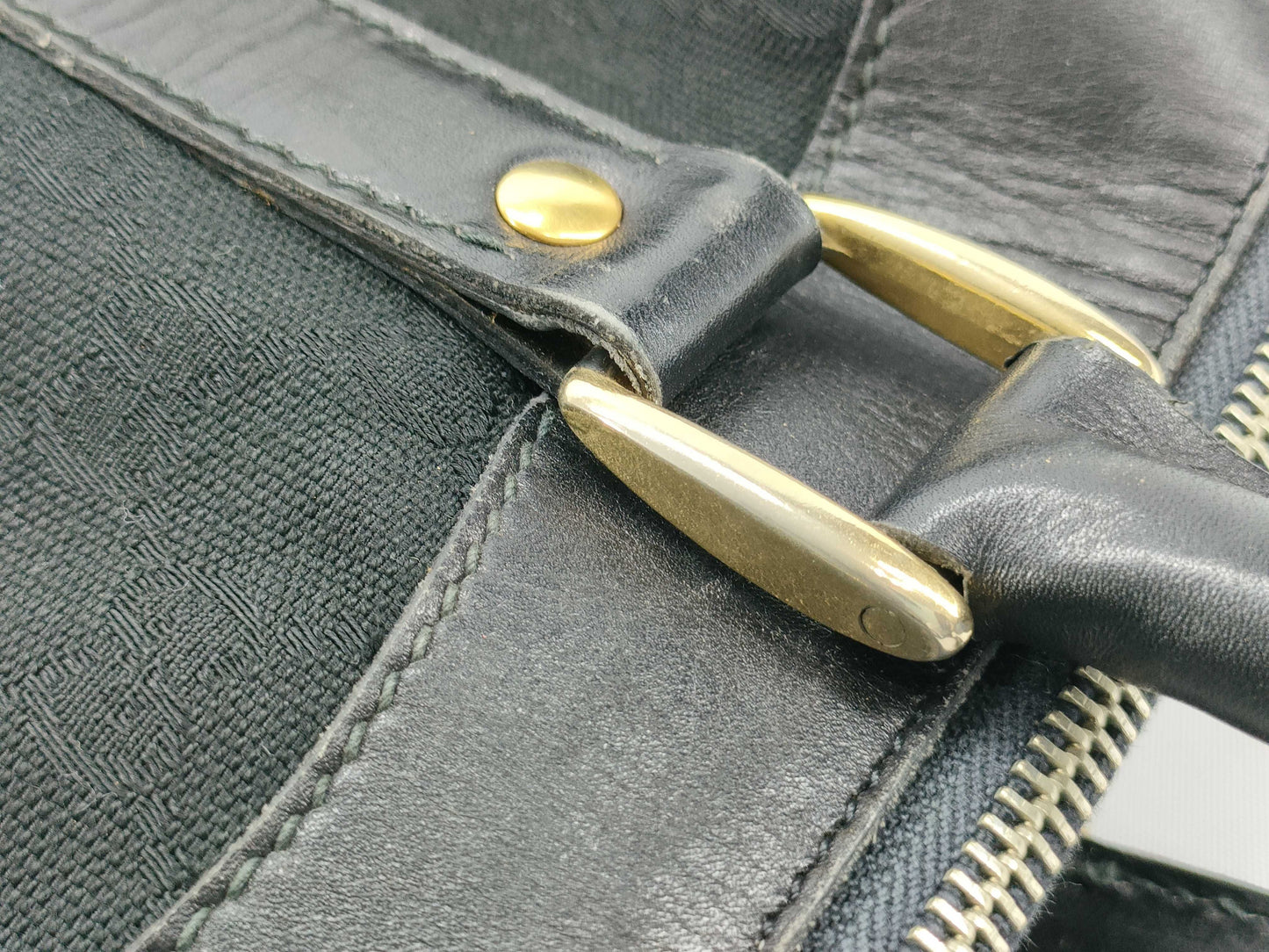GUCCI GG Canvas Boston Bag