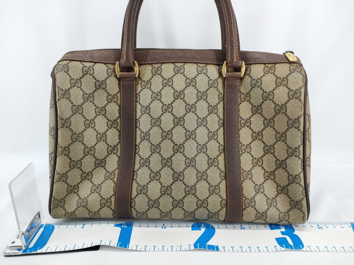 GUCCI GG Supreme Gucci Boston Bag Sherry Boston Bag