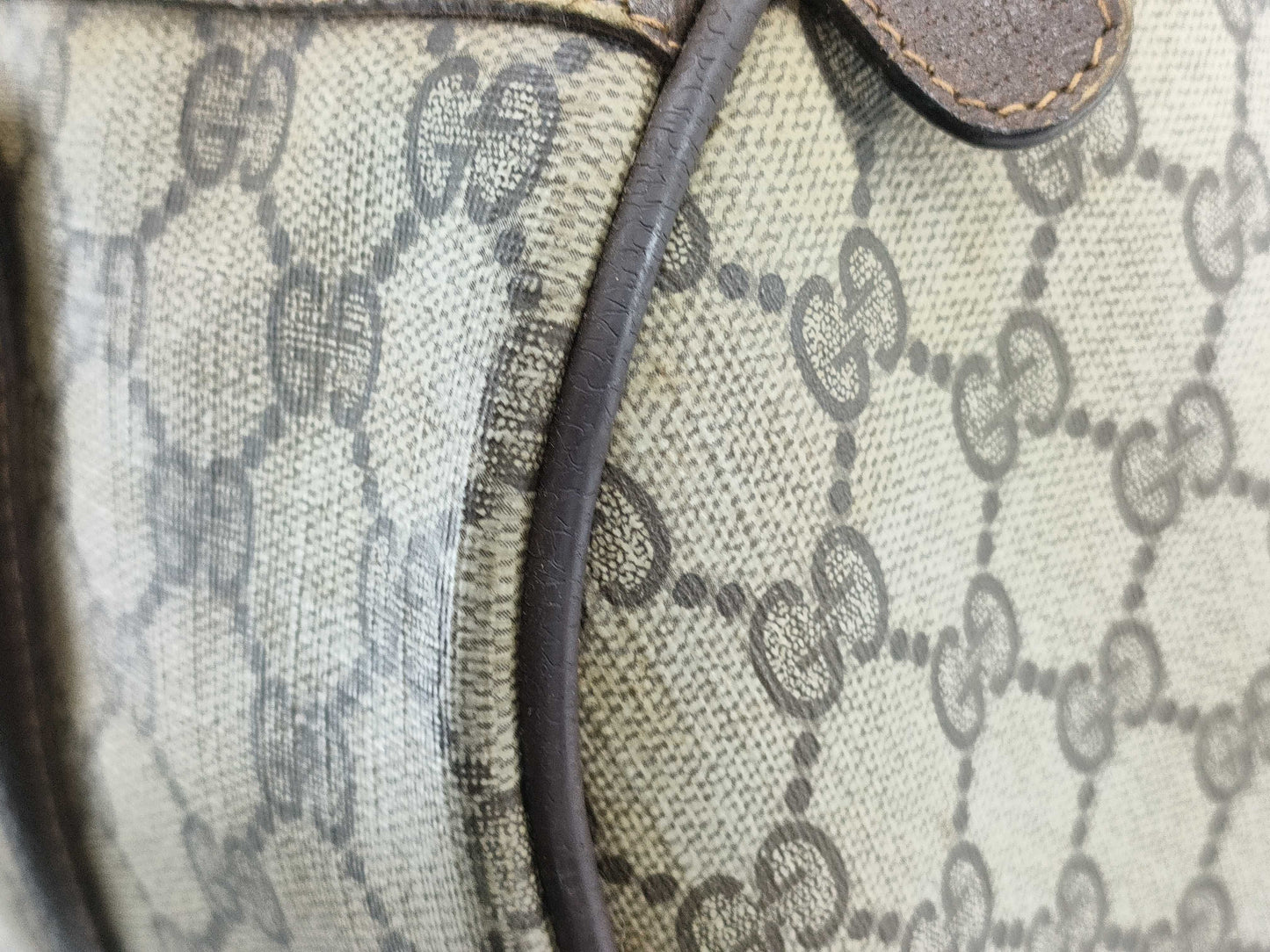 GUCCI GG Supreme Gucci Boston Bag Sherry Boston Bag