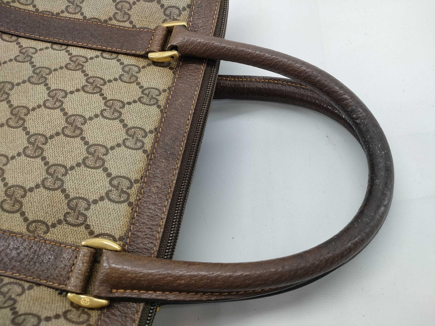 GUCCI GG Supreme Gucci Boston Bag Sherry Boston Bag