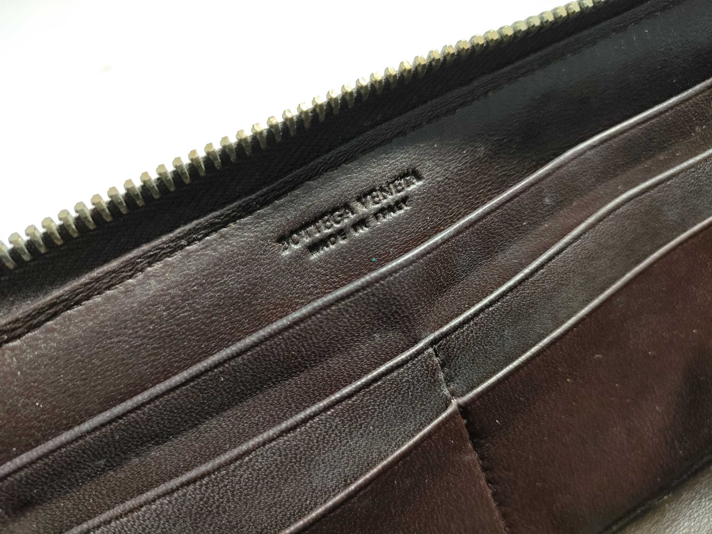 BOTTEGA VENETA Intrecciato Bottega Long Wallet