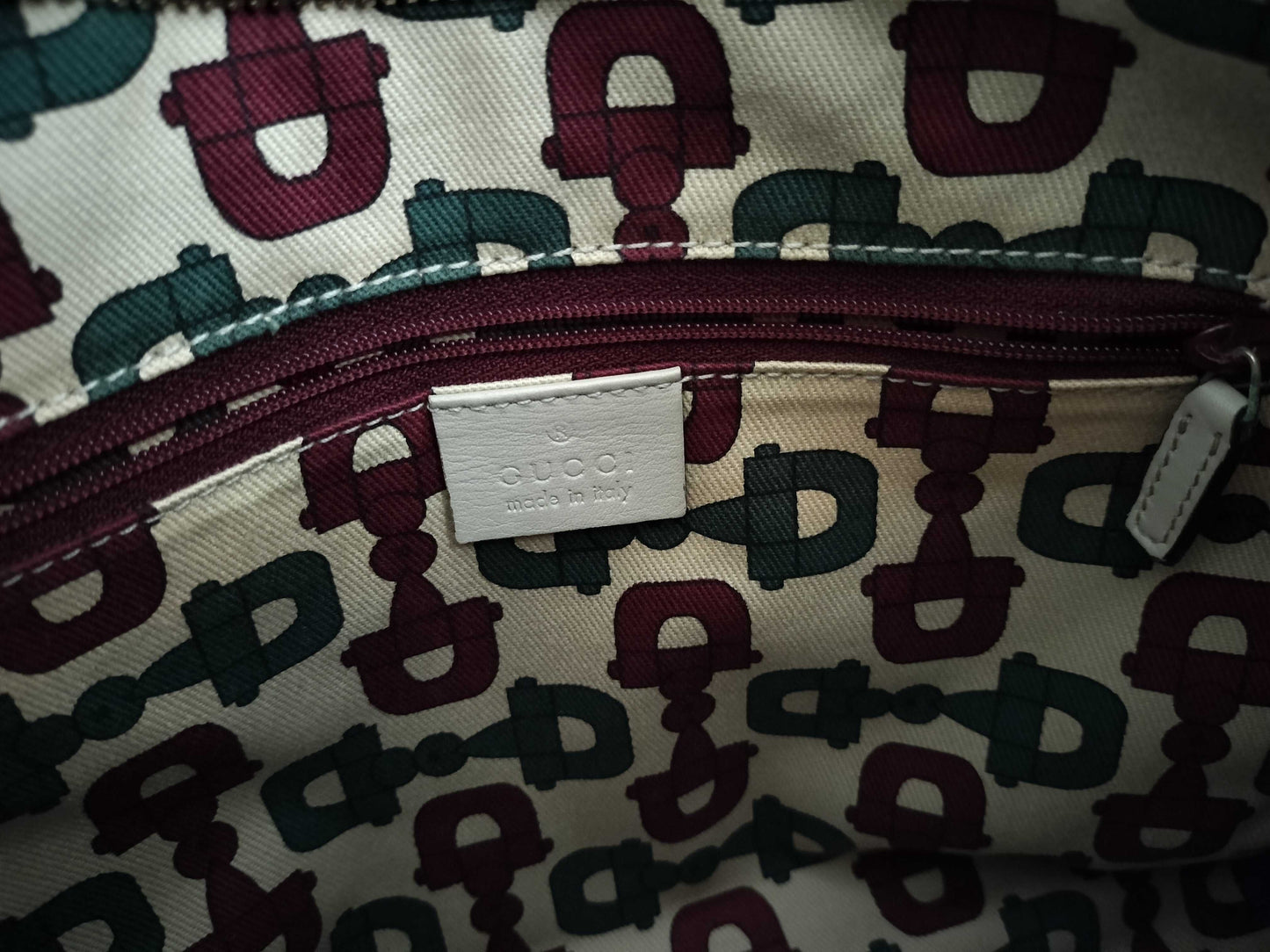 GUCCI Guccissima Leather GG Pattern Abby Shoulder Bag 130738