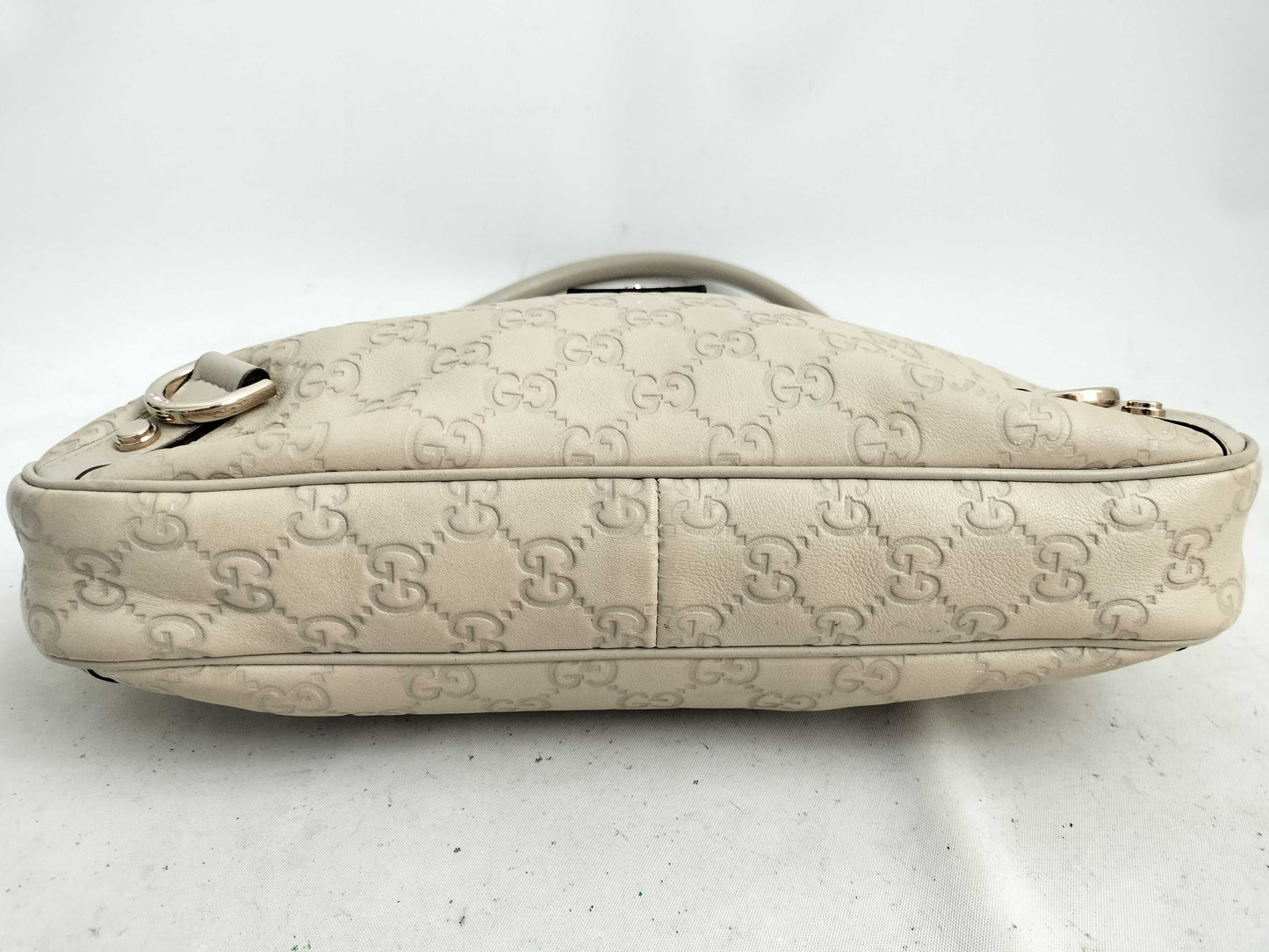GUCCI Guccissima Leather GG Pattern Abby Shoulder Bag 130738