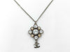 CHANEL CHANEL Rhinestone Coco Mark Necklace C11V Necklace