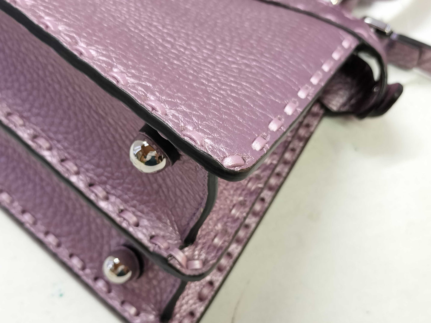 FENDI Peekaboo I.C.U. Mini Selleria 8BN335 Handbag