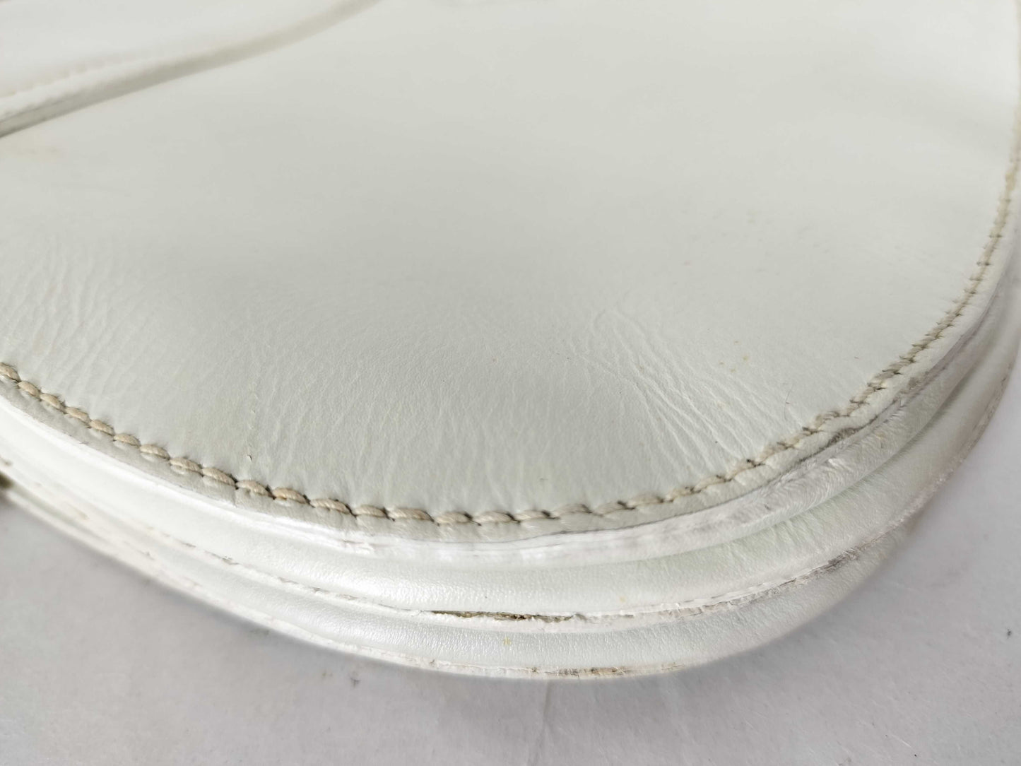 PRADA Triangle Plate Leather Shoulder Bag