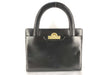 Dior Leather Handbag with Locking Hardware