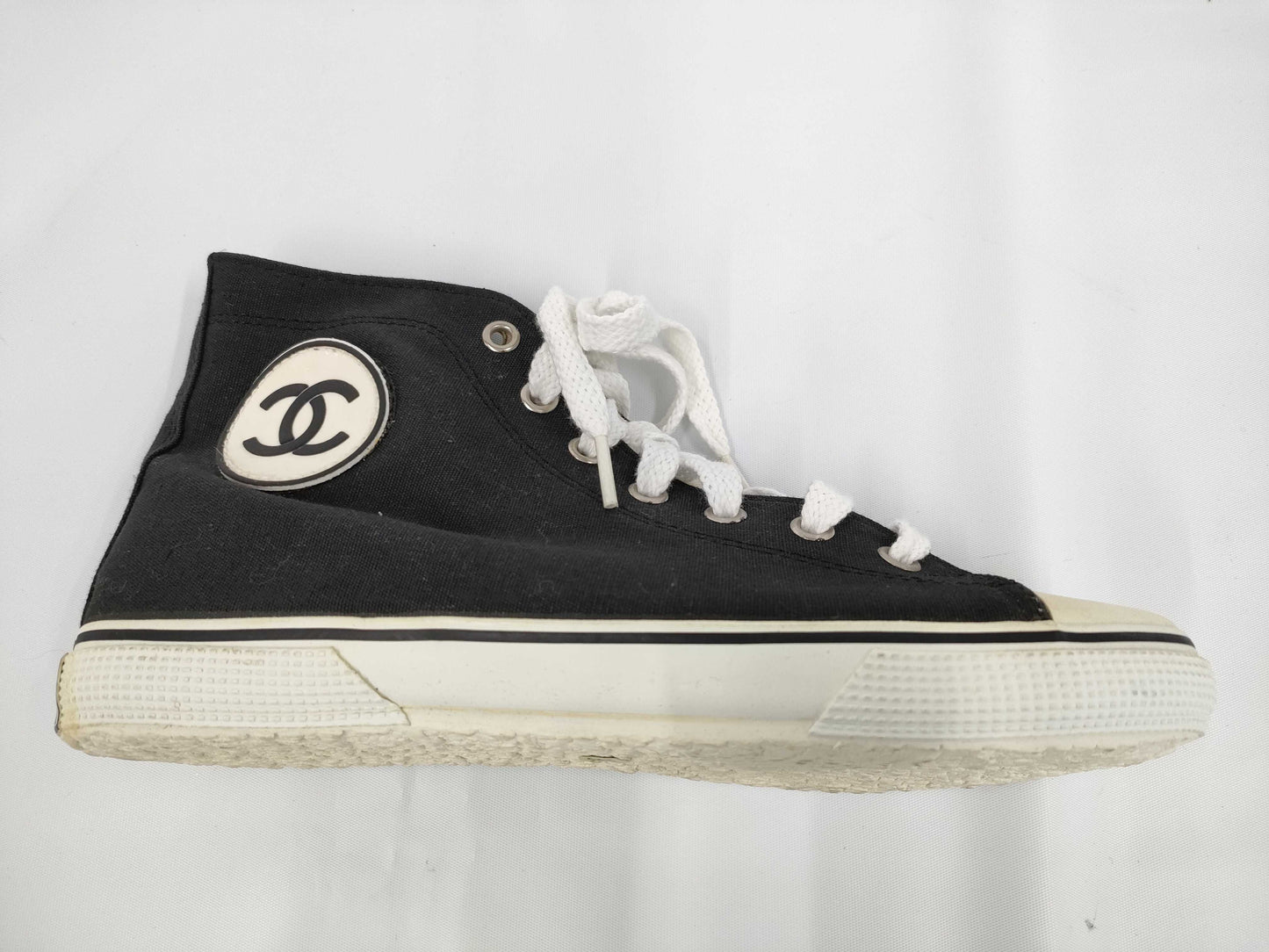 CHANEL Converse Basketball Shoes Size 38 Sneakers