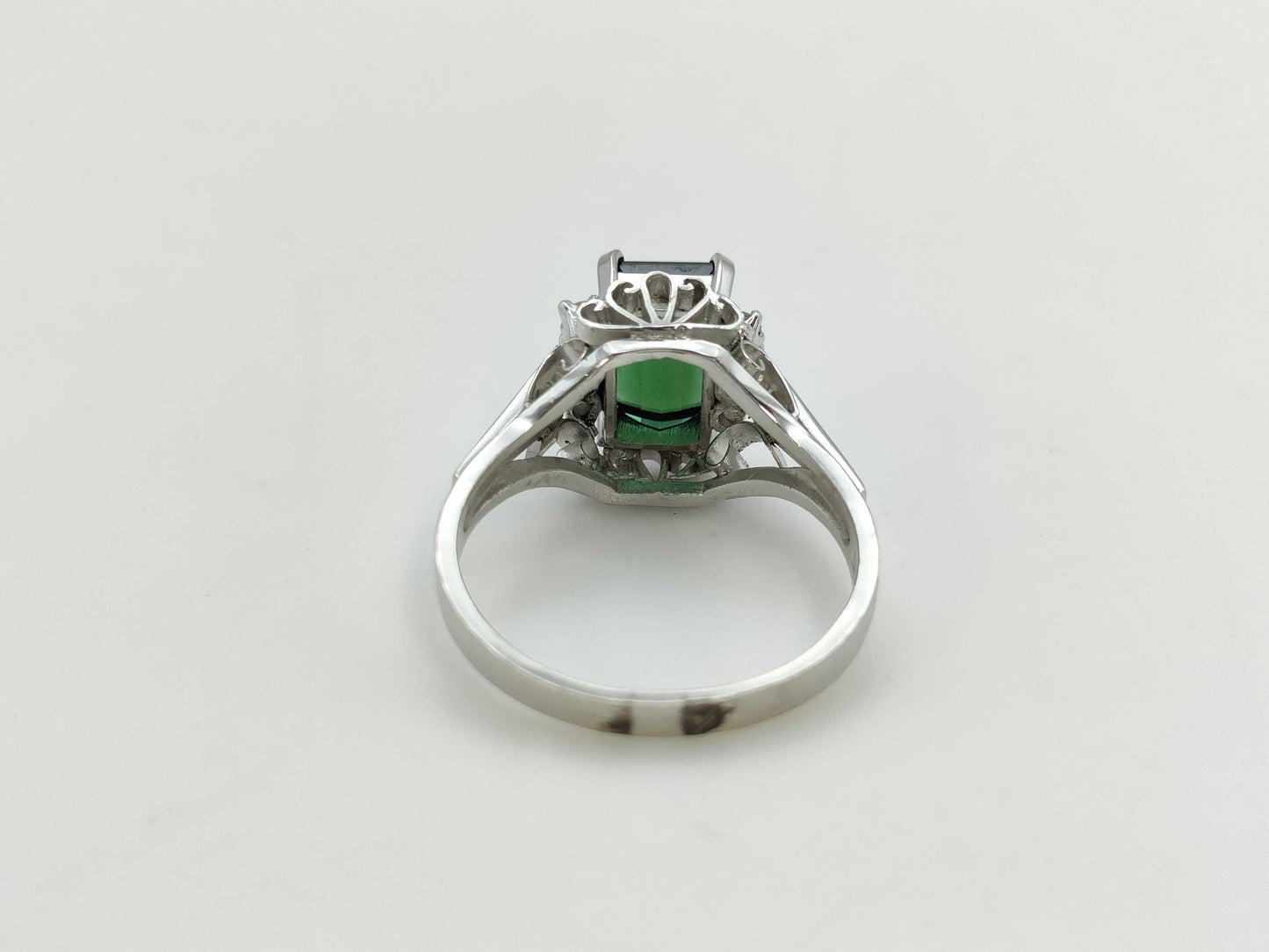 TL1.66ct D0.12ct Pt900 5.5g Ring