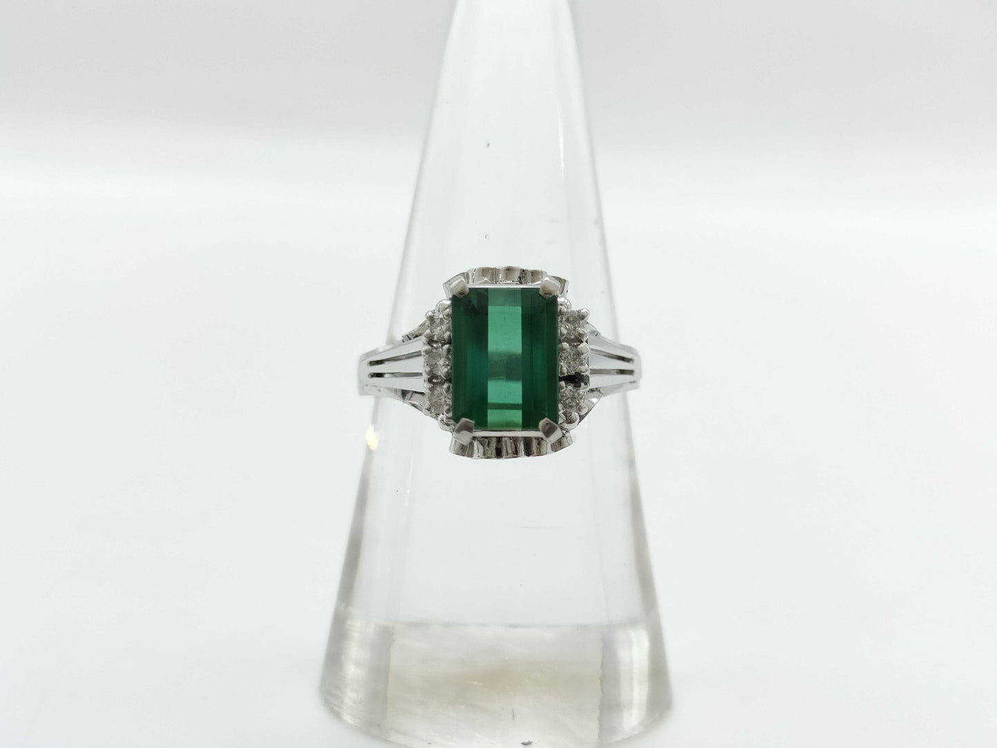 TL1.66ct D0.12ct Pt900 5.5g Ring