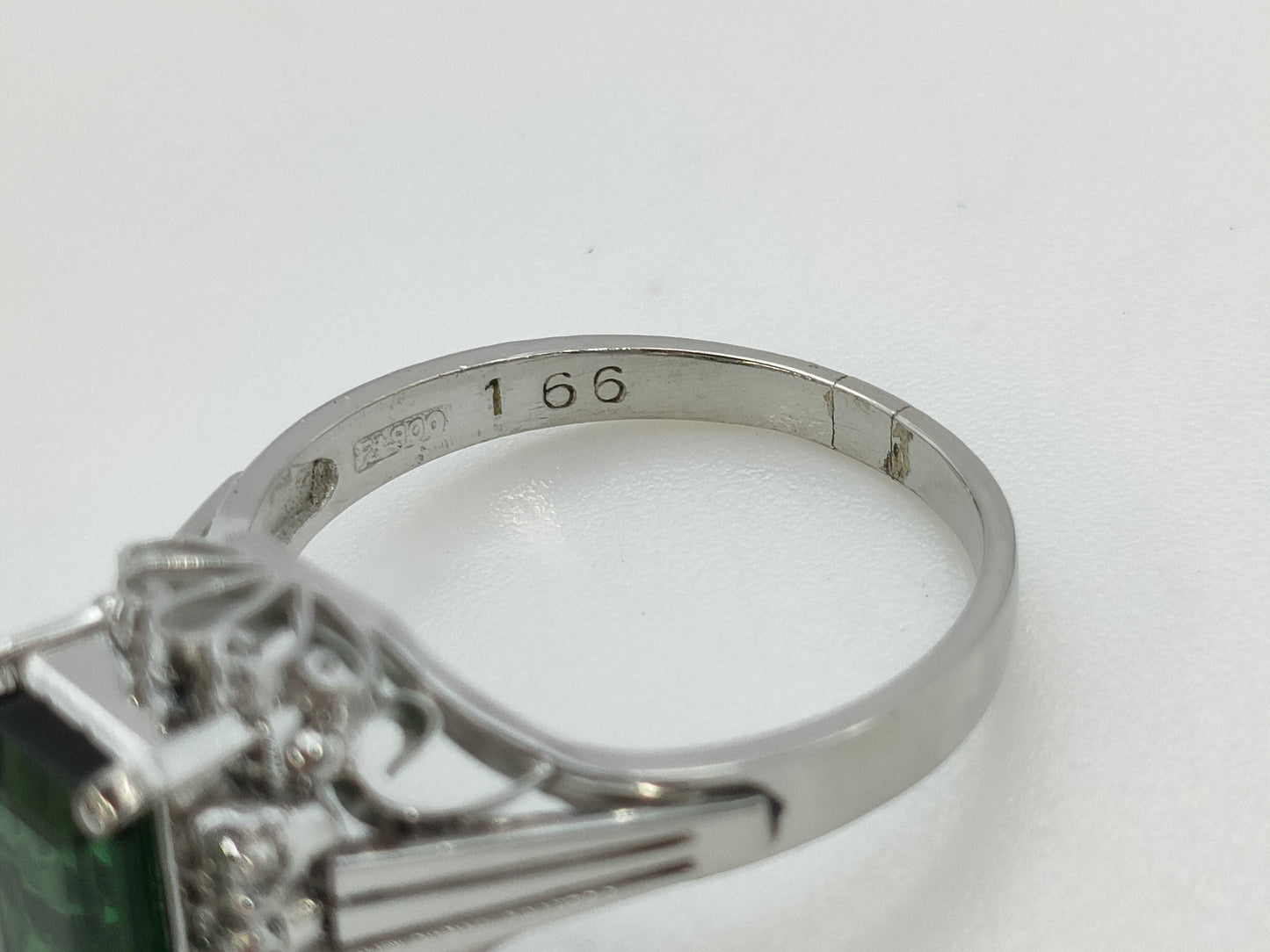TL1.66ct D0.12ct Pt900 5.5g Ring