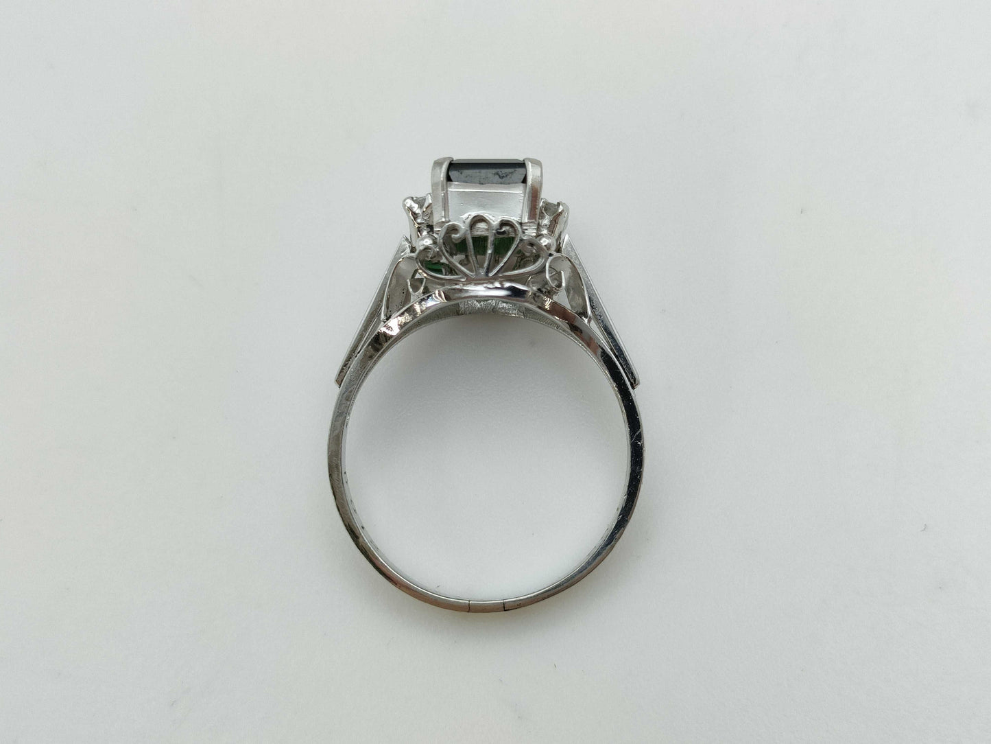 TL1.66ct D0.12ct Pt900 5.5g Ring
