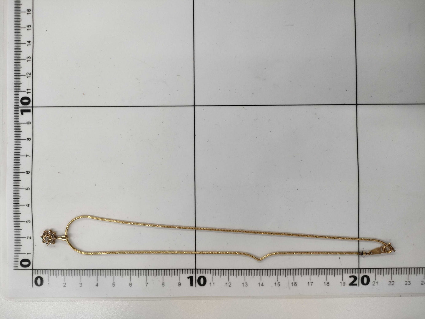 D0.50ct K18 8.1g Necklace