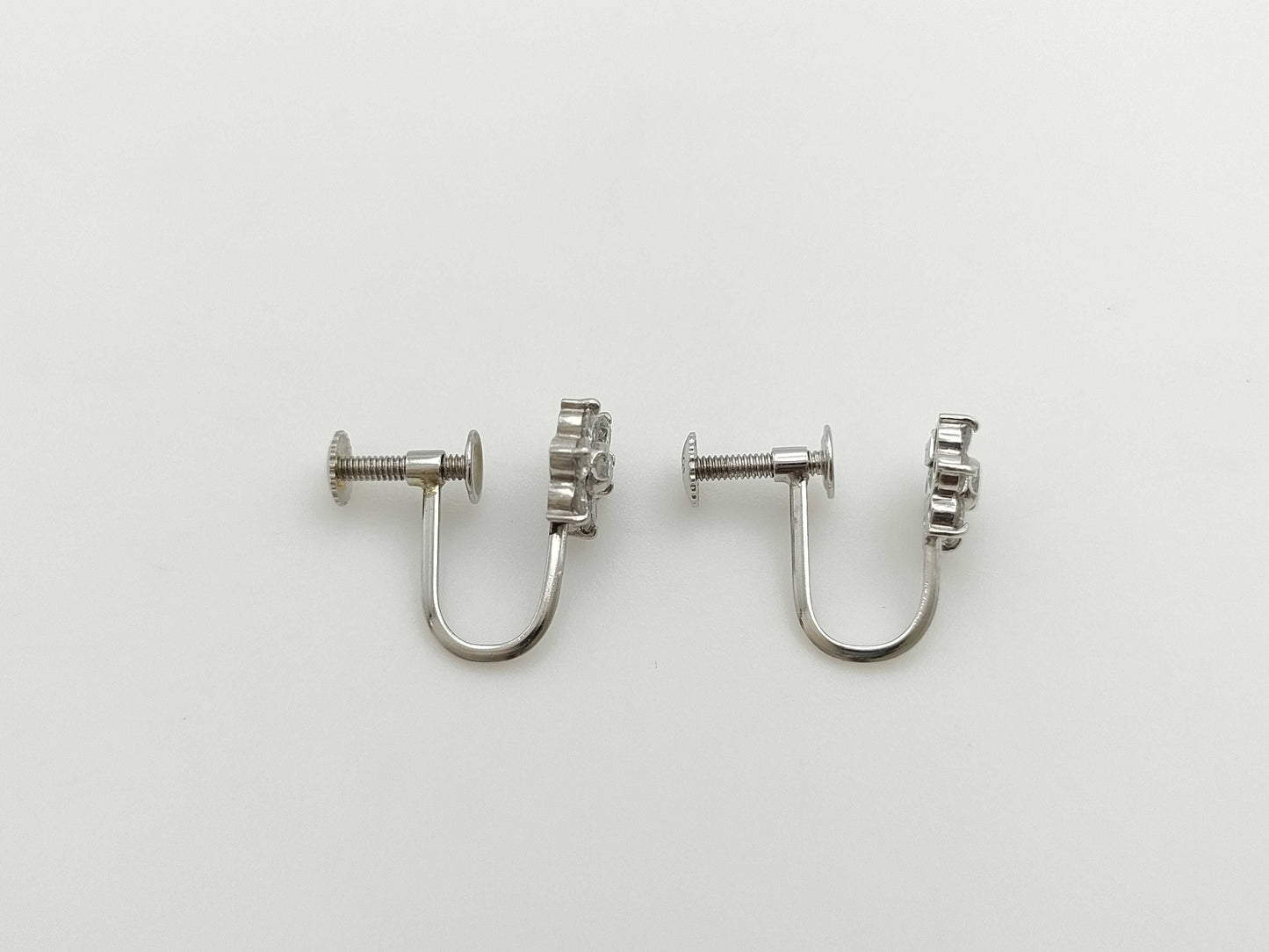 D0.25ct Pt900 2.0g Earrings