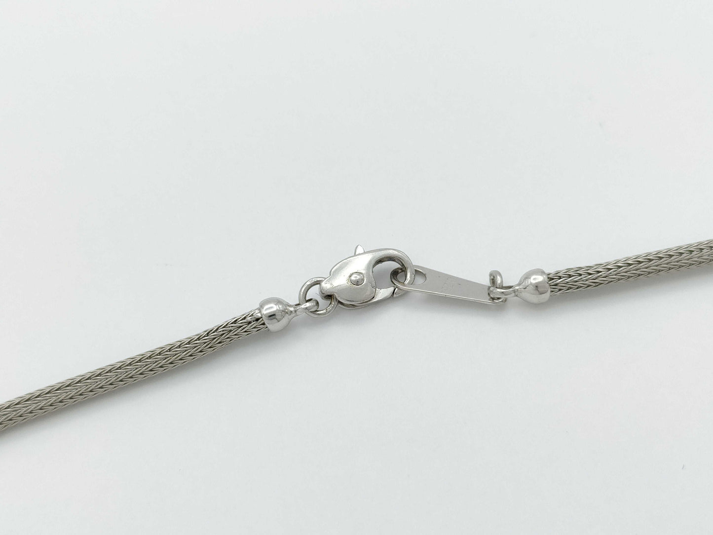 Semi-Round Pearl, Diameter: Approx. 11.0-11.5mm, D0.25ct, 18K Gold, 14.3g, Necklace