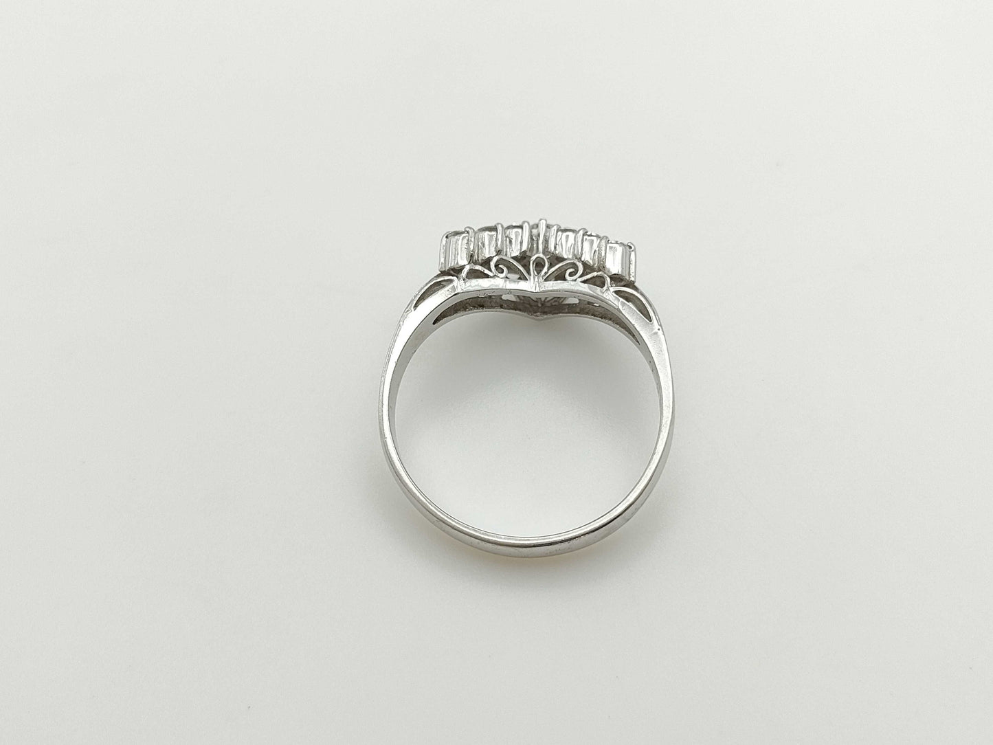D0.23ct Pt900 4.0g Ring