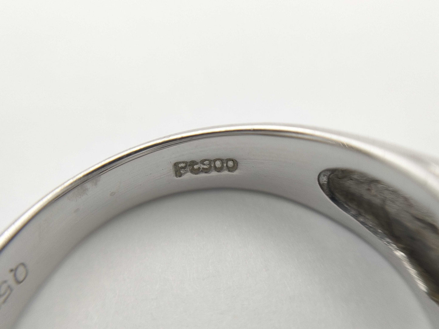 D0.51ct Pt900 8.9g Ring