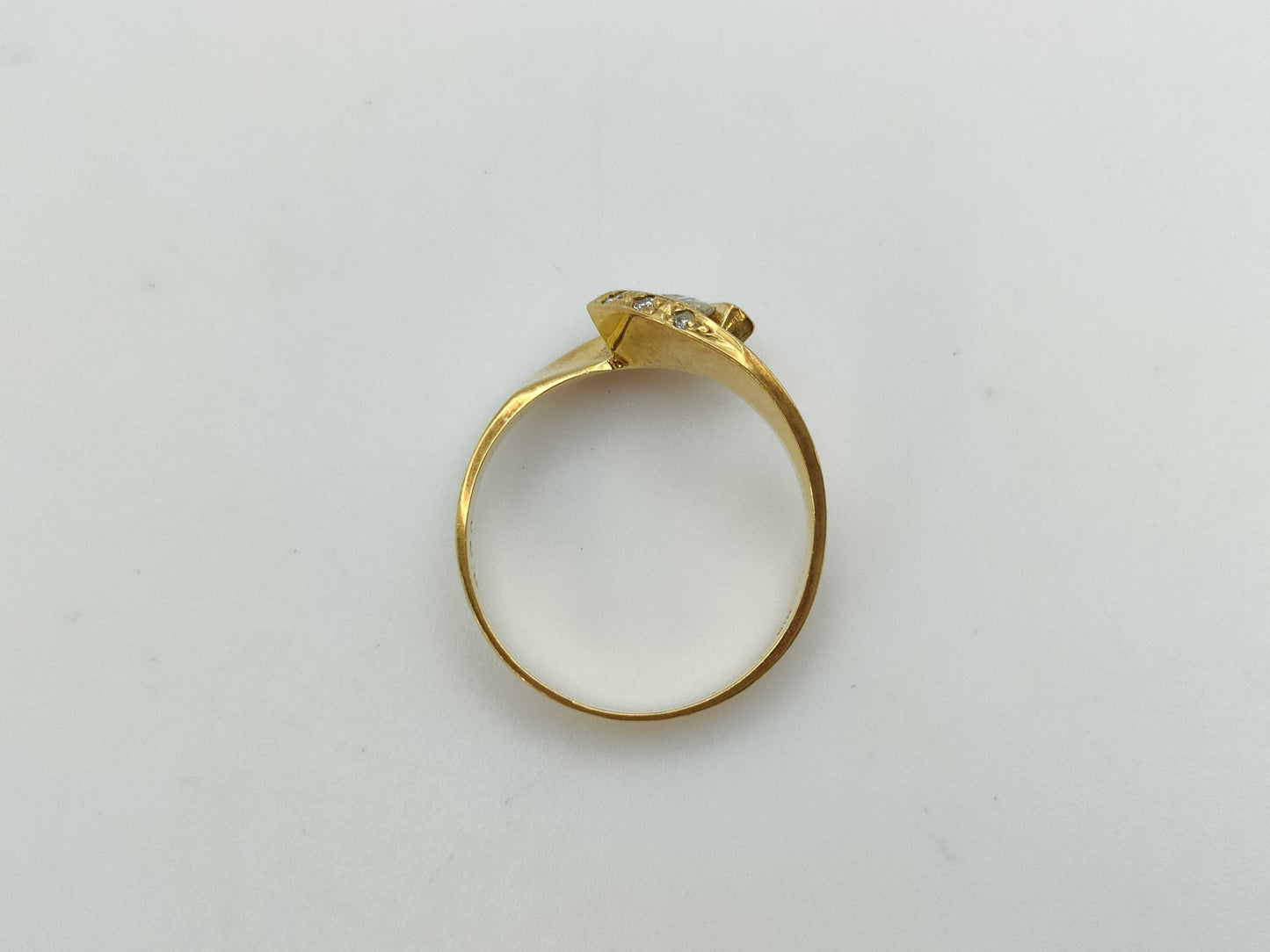 D0.20ct K18 2.5g Ring