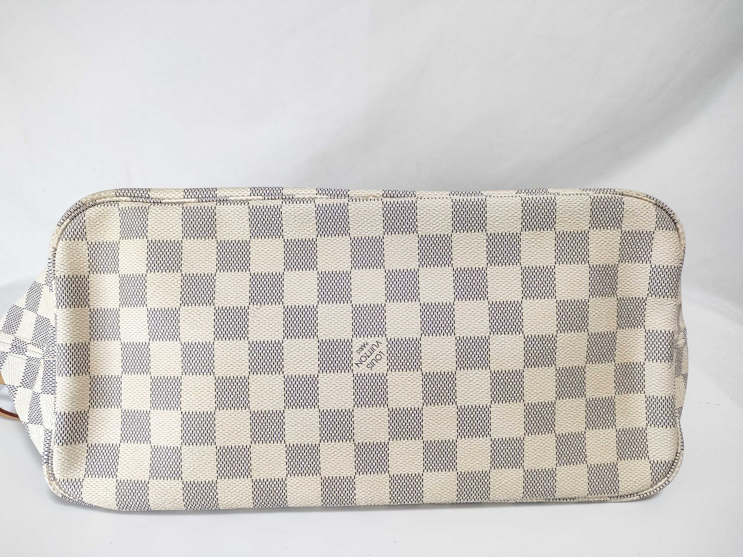 LOUIS VUITTON RFID Unverifiable SA4101 Damier Azur LOUIS VUITTON Neverfull Tote Bag