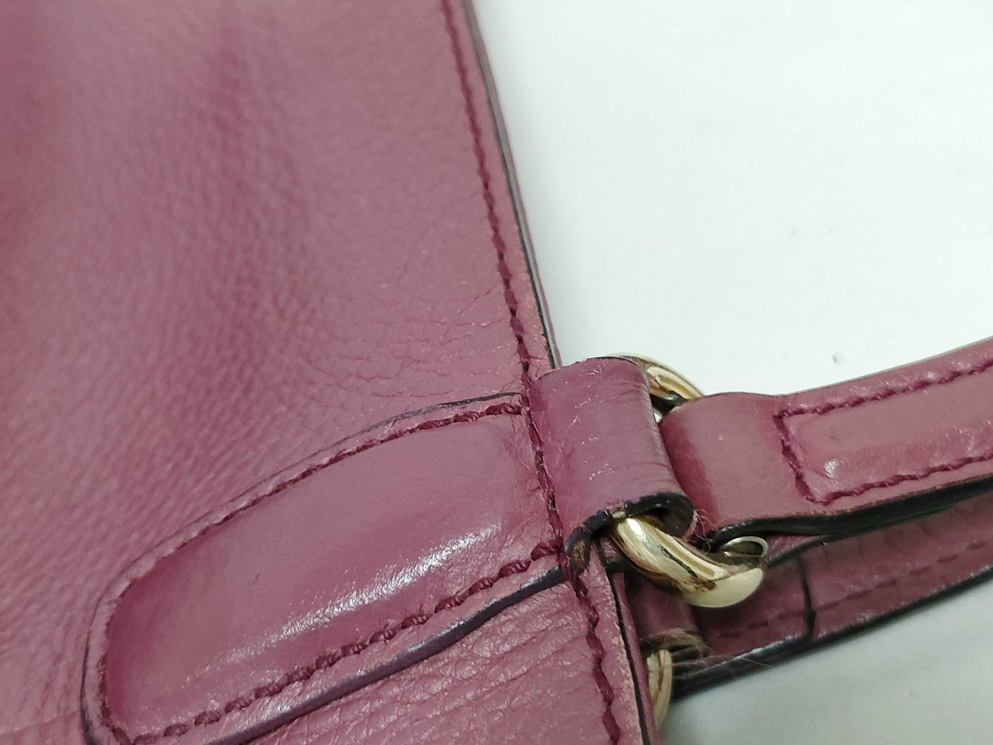 GUCCI Soho GUCCI Tote Purple Handbag