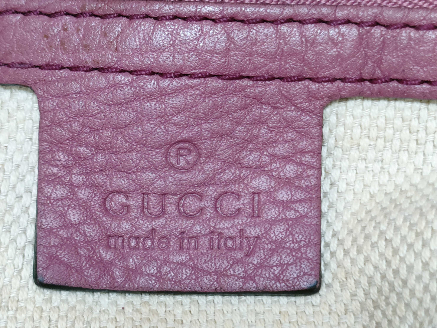 GUCCI Soho GUCCI Tote Purple Handbag